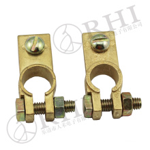 Supply pure copper/brass car battery connectors battery terminal clip manufacturer wholesale